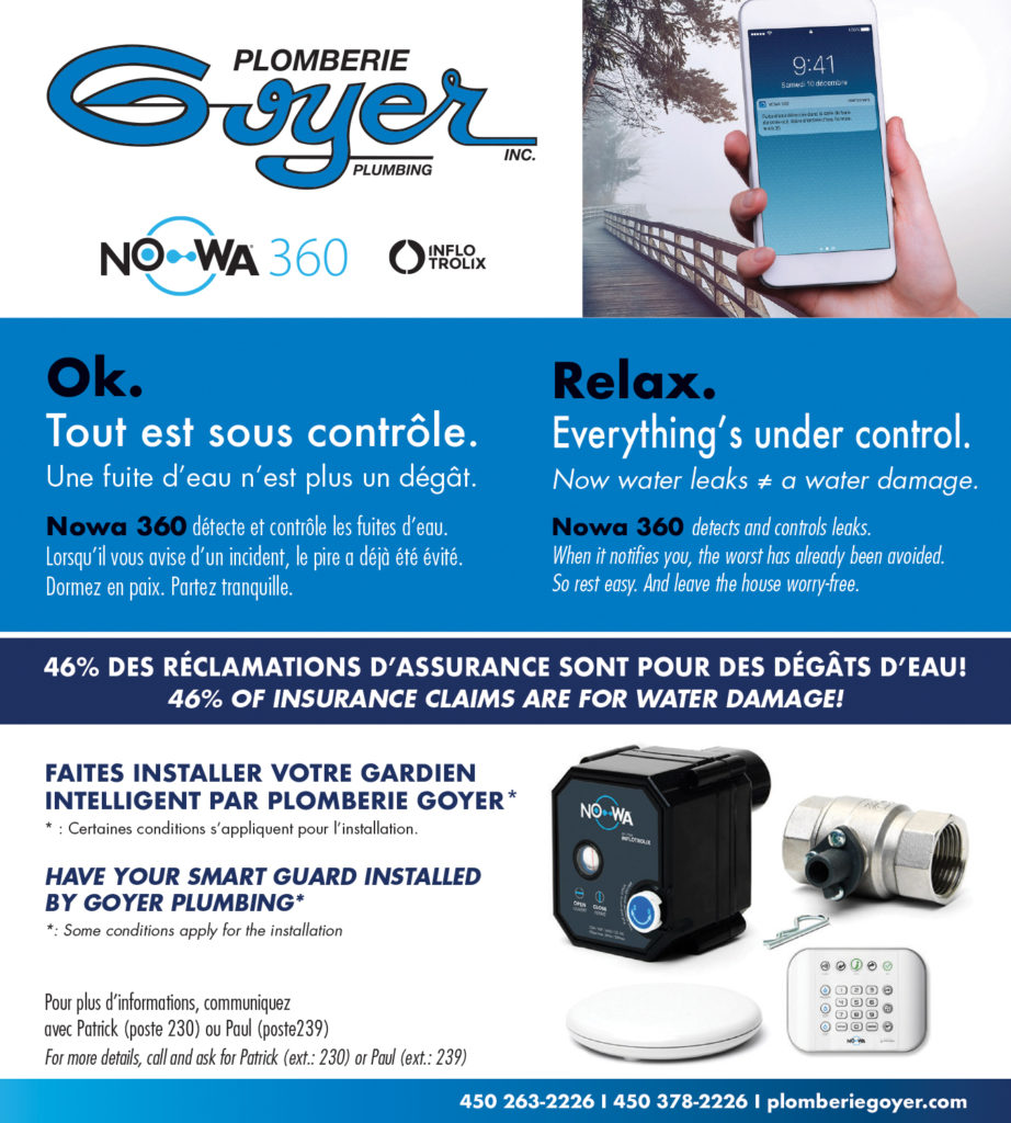 NOWA 360 – Plomberie Goyer Inc.